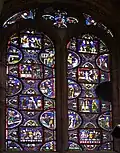 Katedrála, vitráž (1240)