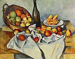 Paul Cézanne, Koš s jablky, asi 1890-1900