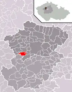 Ledce na mapě