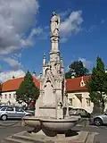 Jubilejní kašna v Lednici (1898)