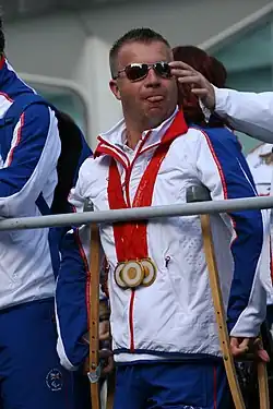 Lee Pearson (16. října 2008)