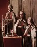Johann Franz Greipel - Franz Sigismund Adalbert Lehrbach (1729-1787), francký Landkomtur při konkláve Řádu německých rytířů ve Vídni roku 1770 (1772)