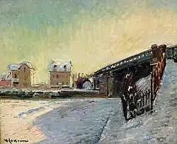 Brücke von St. Ouen, Museum der bildenden Künste, Lipsko