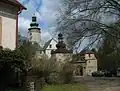 Zámek Lemberk na místě hradu ze 13. století