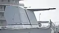 kanón verze Sovraponte instalovaný ve stealth věži