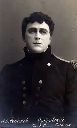Leonid Sobinov v úloze Dubrovského