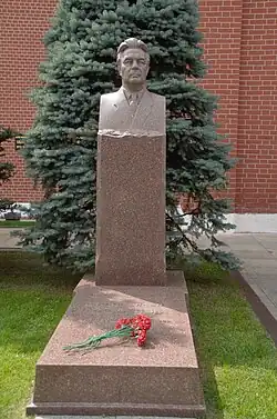 Hrob Leonida Brežněva u Kremelské zdi