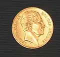 20 franků, Leopold I., belgický král