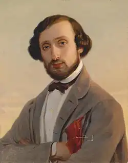 Ludwig August Frankl (malba Leopolda Pollacka)