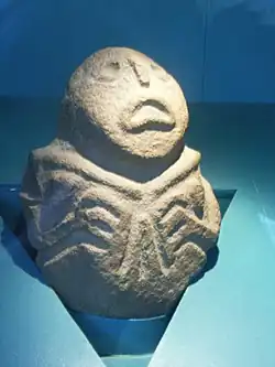 Figurka z oblasti Lepenski Vir, 7000 př. n. l.
