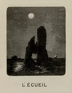 Ilustrace Françoise Chifflarta k románu z roku 1883.