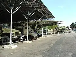 Lešany jsou známé svým Vojenským technickým muzeem