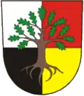 Znak obce Leskovec nad Moravicí