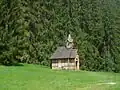 Kaplnka ako súčasť skanzenu