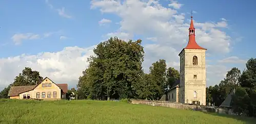 Letařovice s kostelem sv. Jakuba Staršího