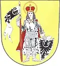 Znak městyse Levín