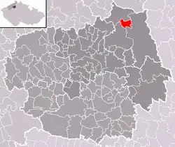 Levín na mapě