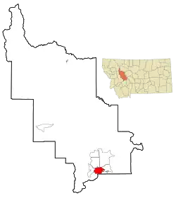 Helena na mapě
