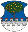 Znak městyse Lhenice
