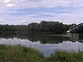Rybník v části Lhota pod Horami