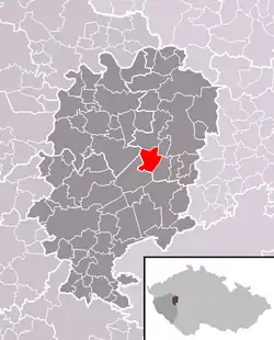 Lhota pod Radčem na mapě