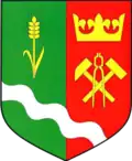 Znak obce Lhota u Příbramě