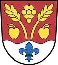 Znak obce Lhotka nad Labem