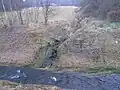 Soutok s Jílovským potokem.