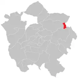 Rudolfov na mapě