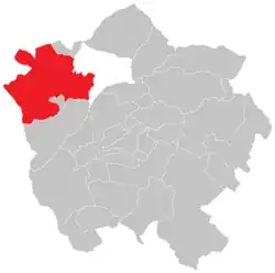 Machnín na mapě