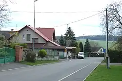 Domy na návsi v Libkově