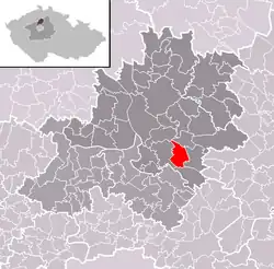 Liblice na mapě
