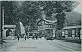 Hostinec u Lichtenhainského vodopádu (okolo roku 1900)