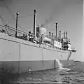 Lidice během testovací plavby v Turku (1954)