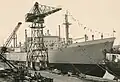 Stavba lodi Lidice (Turku, 1954)