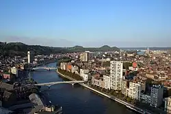 pohled na město Lutych