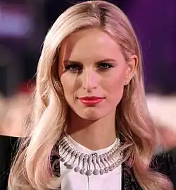 Karolína Kurková ve Vídni roce 2013