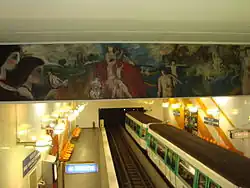 Výzdoba ve stanici