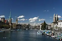 Limmat v Curychu