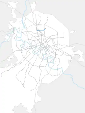 Poloha linky na mapě města