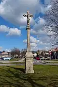 Lipník nad Bečvou, krucifix Osecká - kruhový objezd.jpg