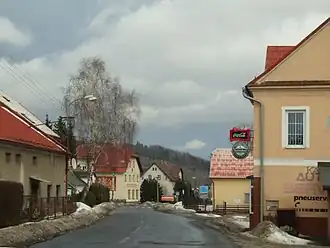 Lipová-lázně – hlavní cesta