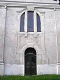 Detail venkovní fasády