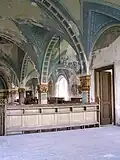 Interiér synagogy