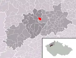 Lišany na mapě
