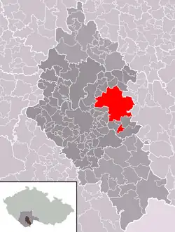 Lišov na mapě