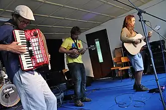 Listolet na festivalu Otevřeno Jimramov v srpnu 2013