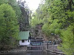 Jez elektrárny v Liticích nad Orlicí u Myší díry