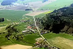 Letecký pohled