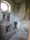 Valdštejnská hrobka v Horním Litvínově, interiér
